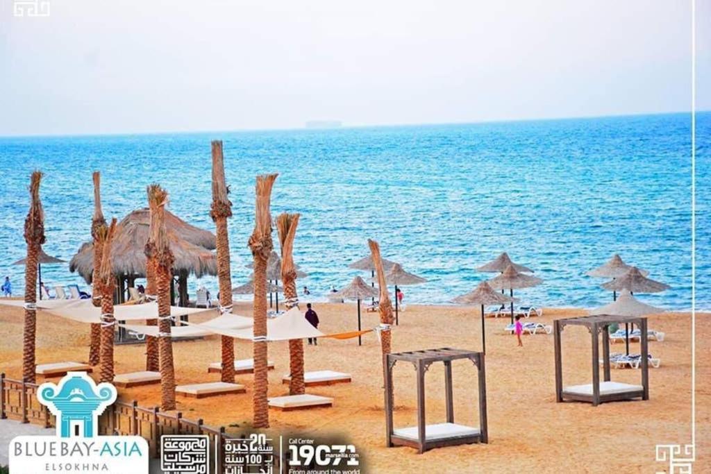 Amazing Chalet At Bluebay Asian Resort Pool View - Families Only Αΐν Σούχνα Εξωτερικό φωτογραφία