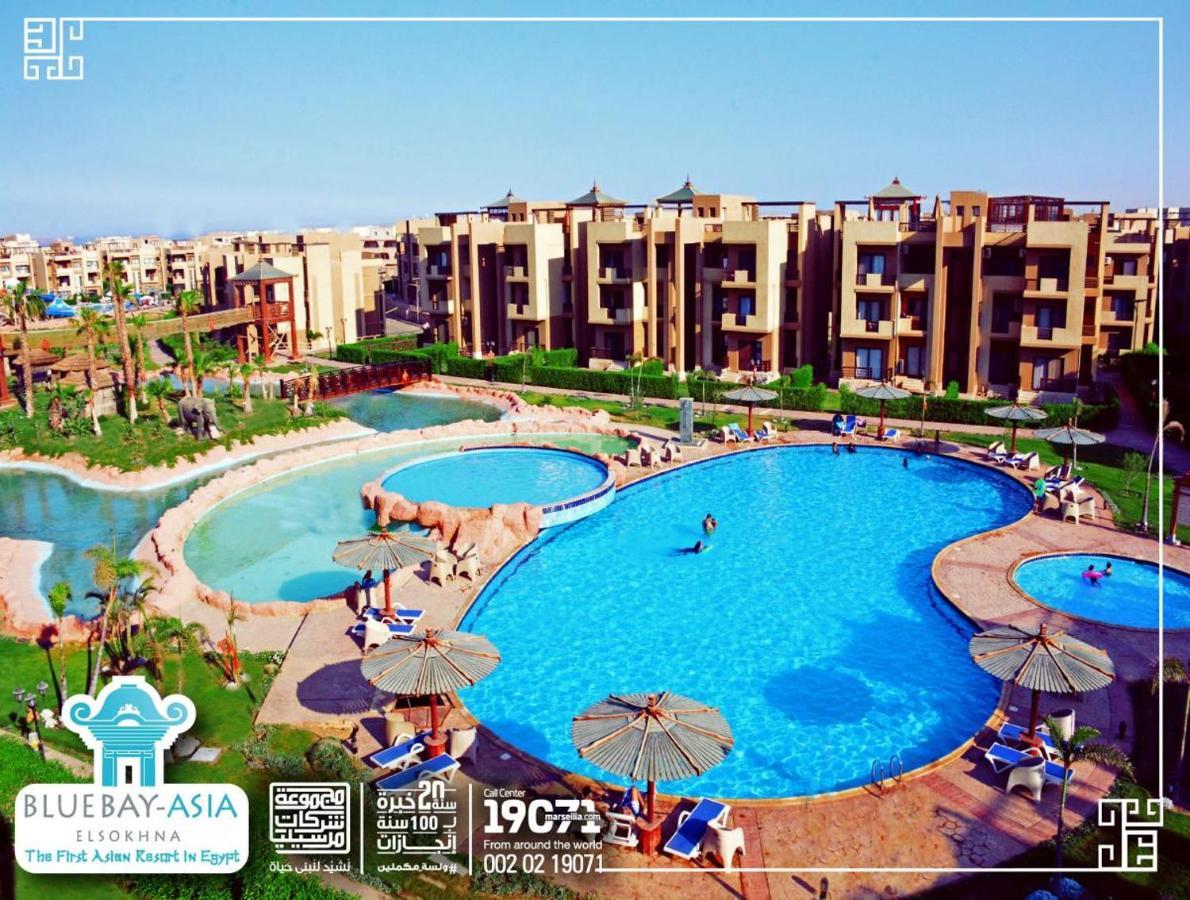 Amazing Chalet At Bluebay Asian Resort Pool View - Families Only Αΐν Σούχνα Εξωτερικό φωτογραφία